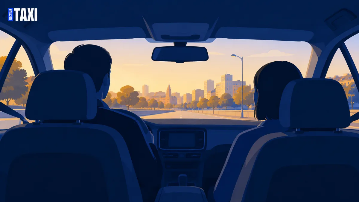 Accompagnant en taxi conventionné : règles et prise en charge