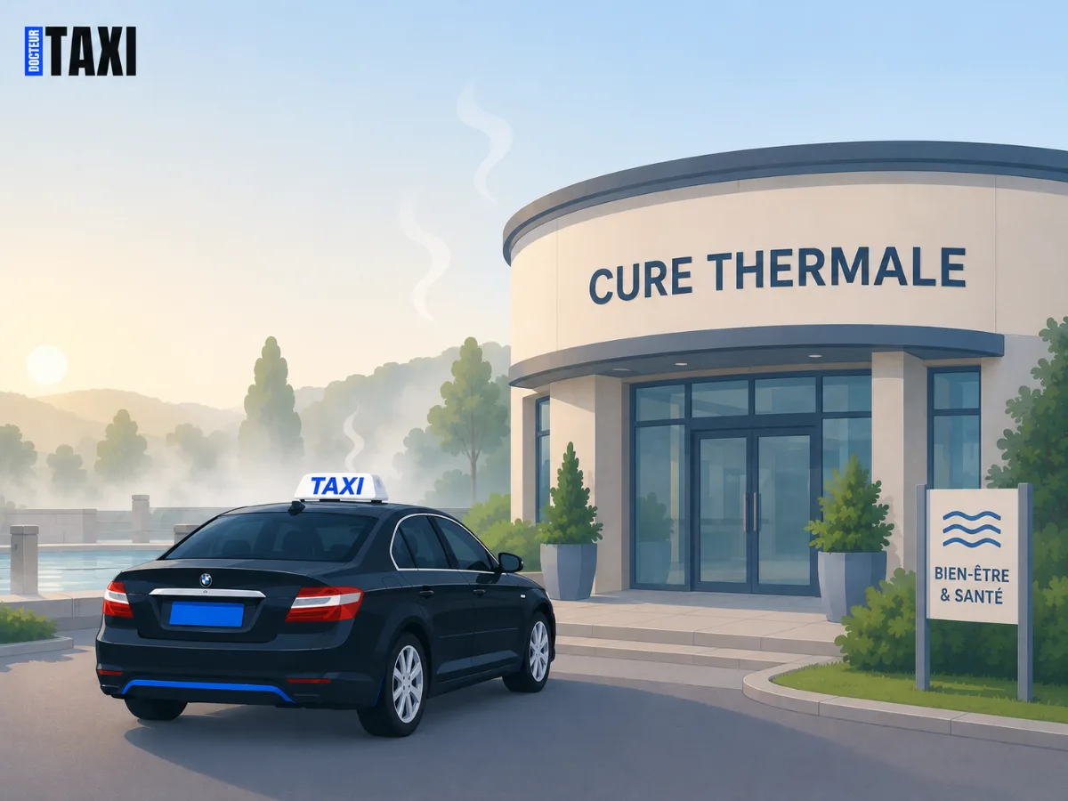 Cure thermale : le transport en taxi conventionné est-il remboursé ?