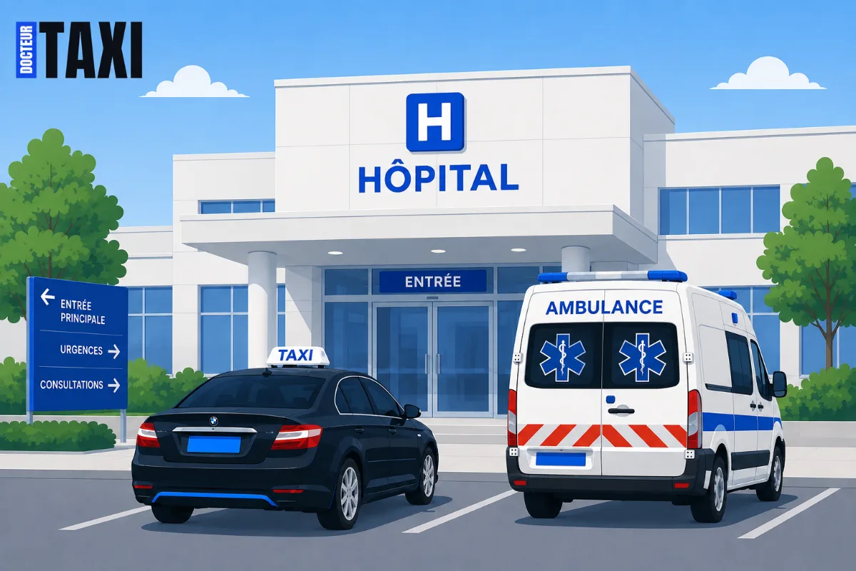 Taxi conventionné ou ambulance : quel transport médical choisir ?